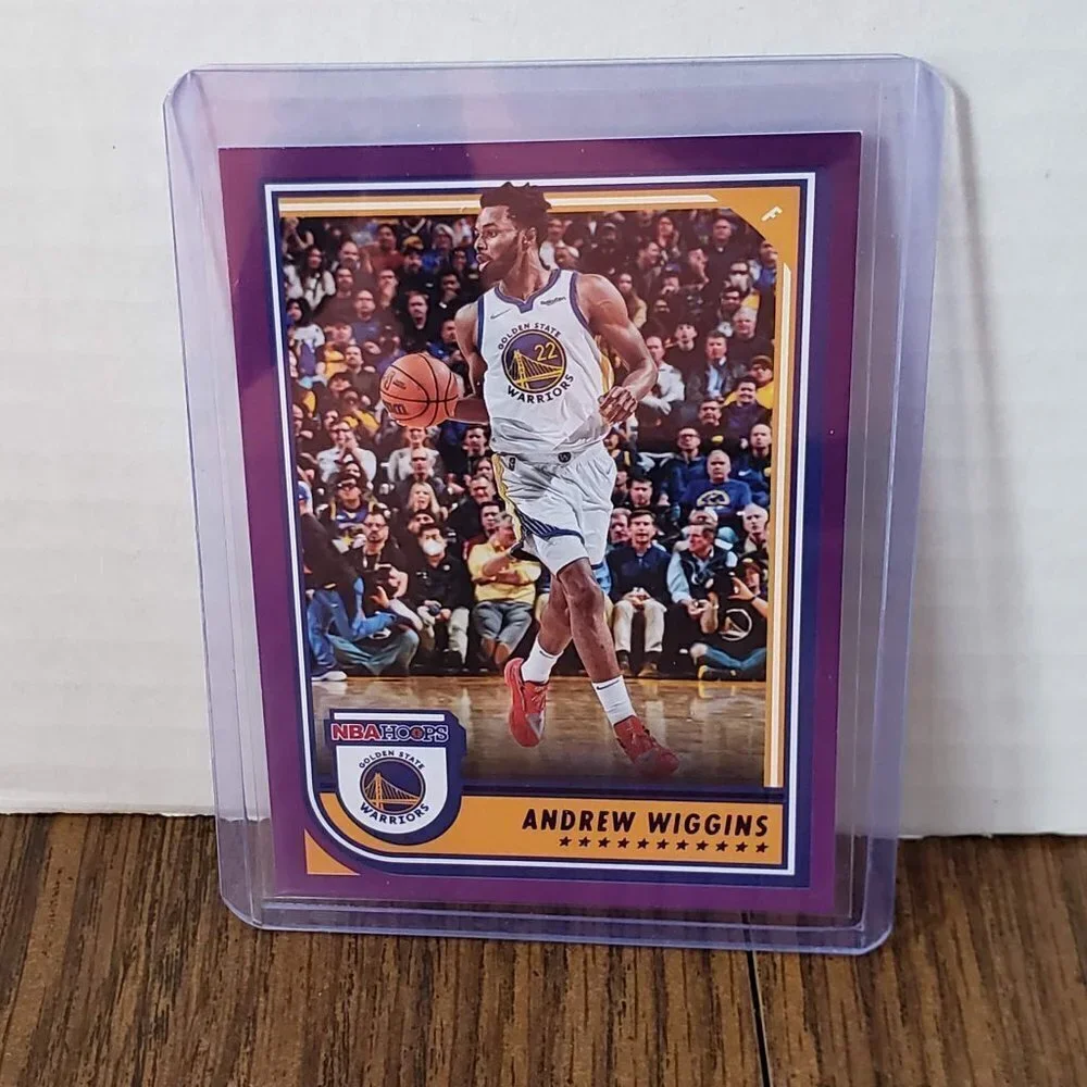 2022-23 NBA Hoops Base Purple #227 Andrew Wiggins - Golden State Warriors